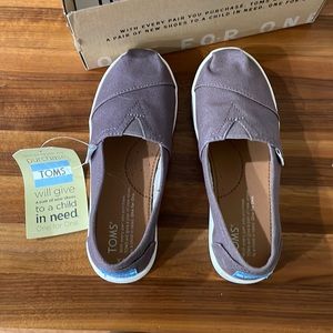 Brand new in box kids TOMS